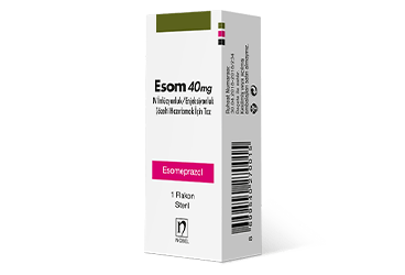 ESOM 40 MG I.V. INFUZYONLUK / ENJEKSIYONLUK COZELTI HAZIRLAMAK ICIN TOZ (1 FLAKON)